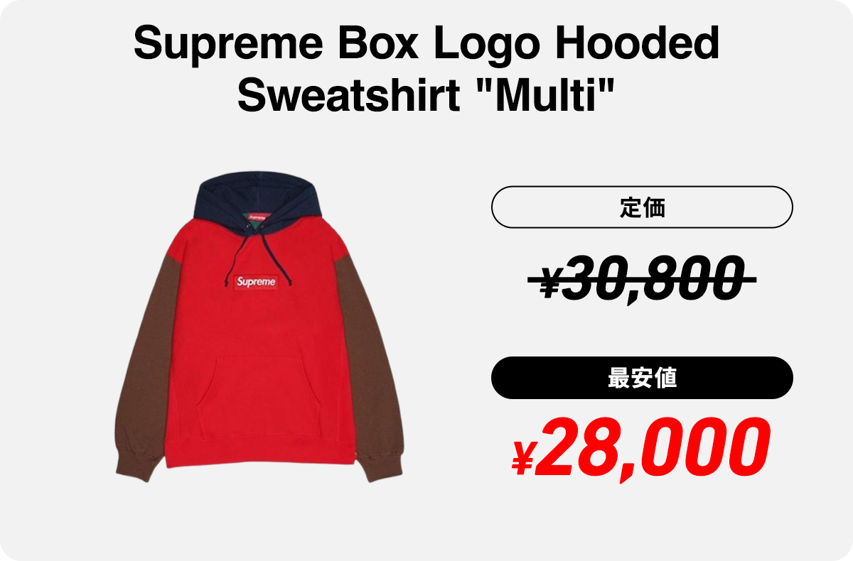 定価以下で買える「SupremeのBoxロゴアイテム」をピックアップ