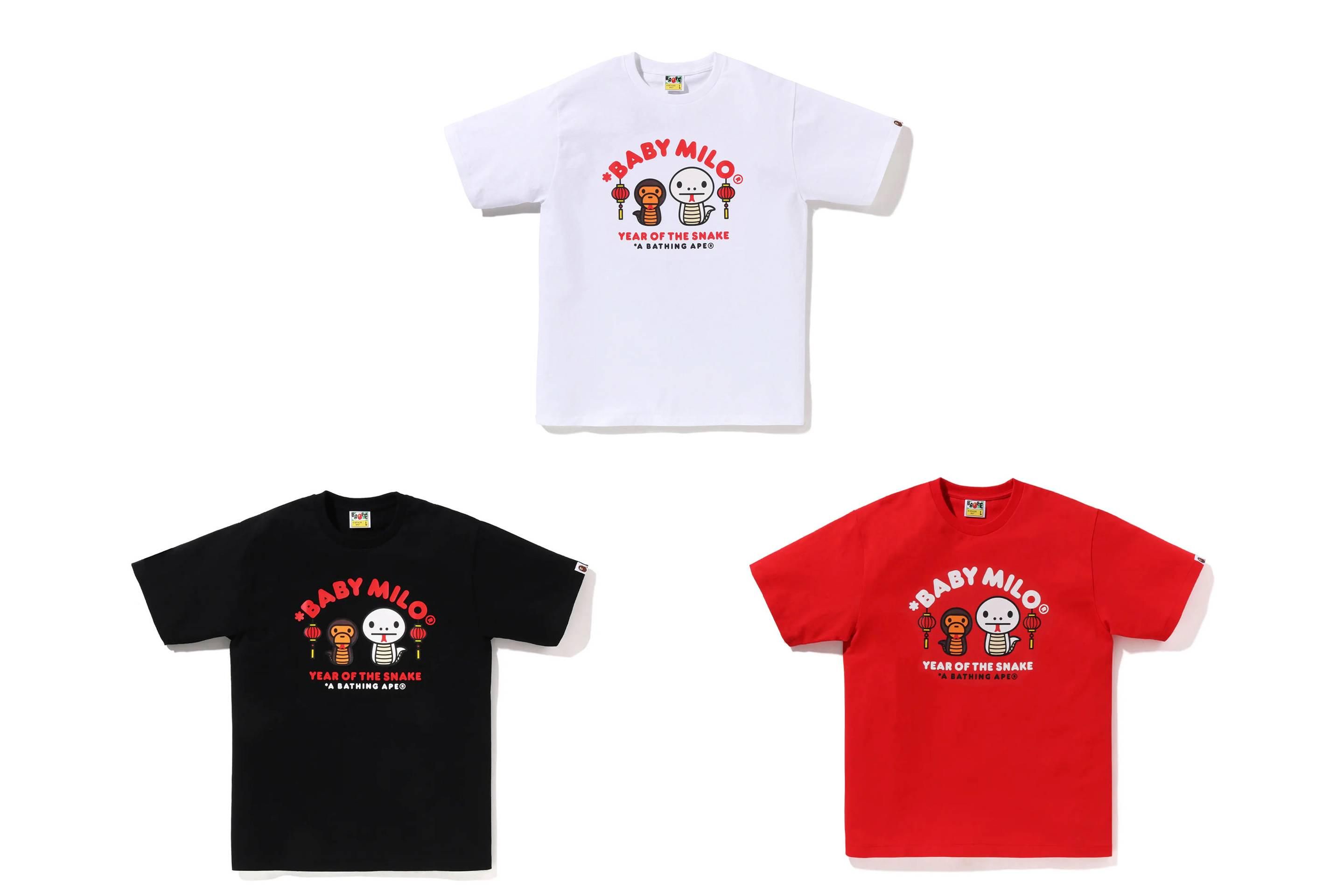 1/25発売｜A BATHING APE®︎ Year of the Snake collection｜抽選/販売