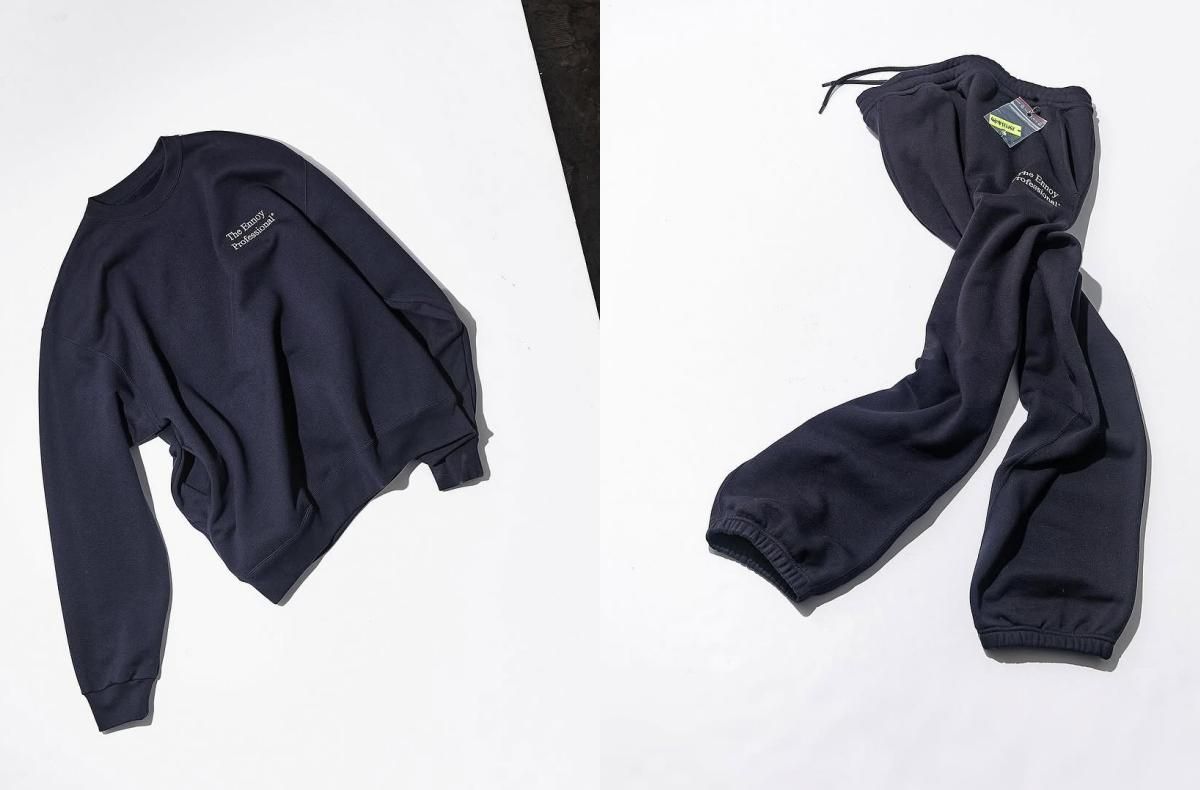 3/28発売｜ENNOY Professional Crew Sweat Set Up｜抽選/販売/定価情報