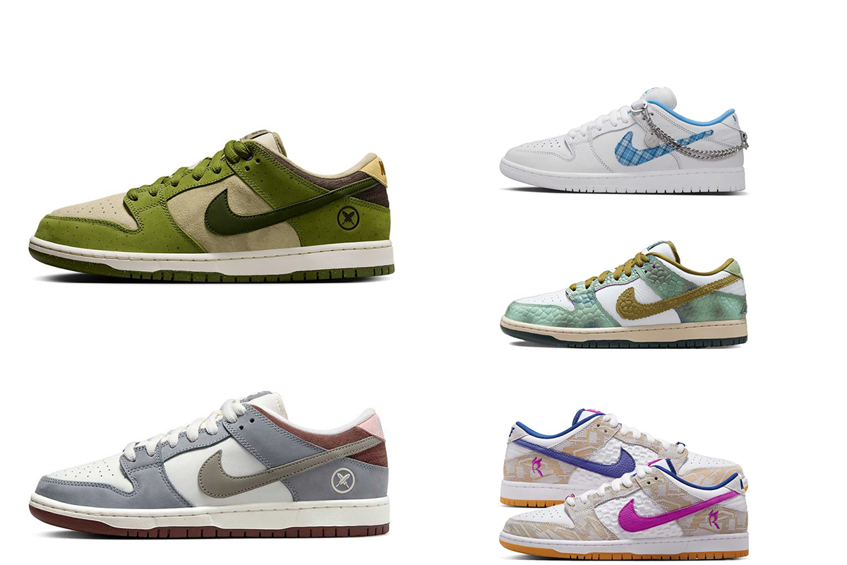 堀米雄斗 × Nike」の最新作を含む、スケーターコラボ「SB Dunk」を