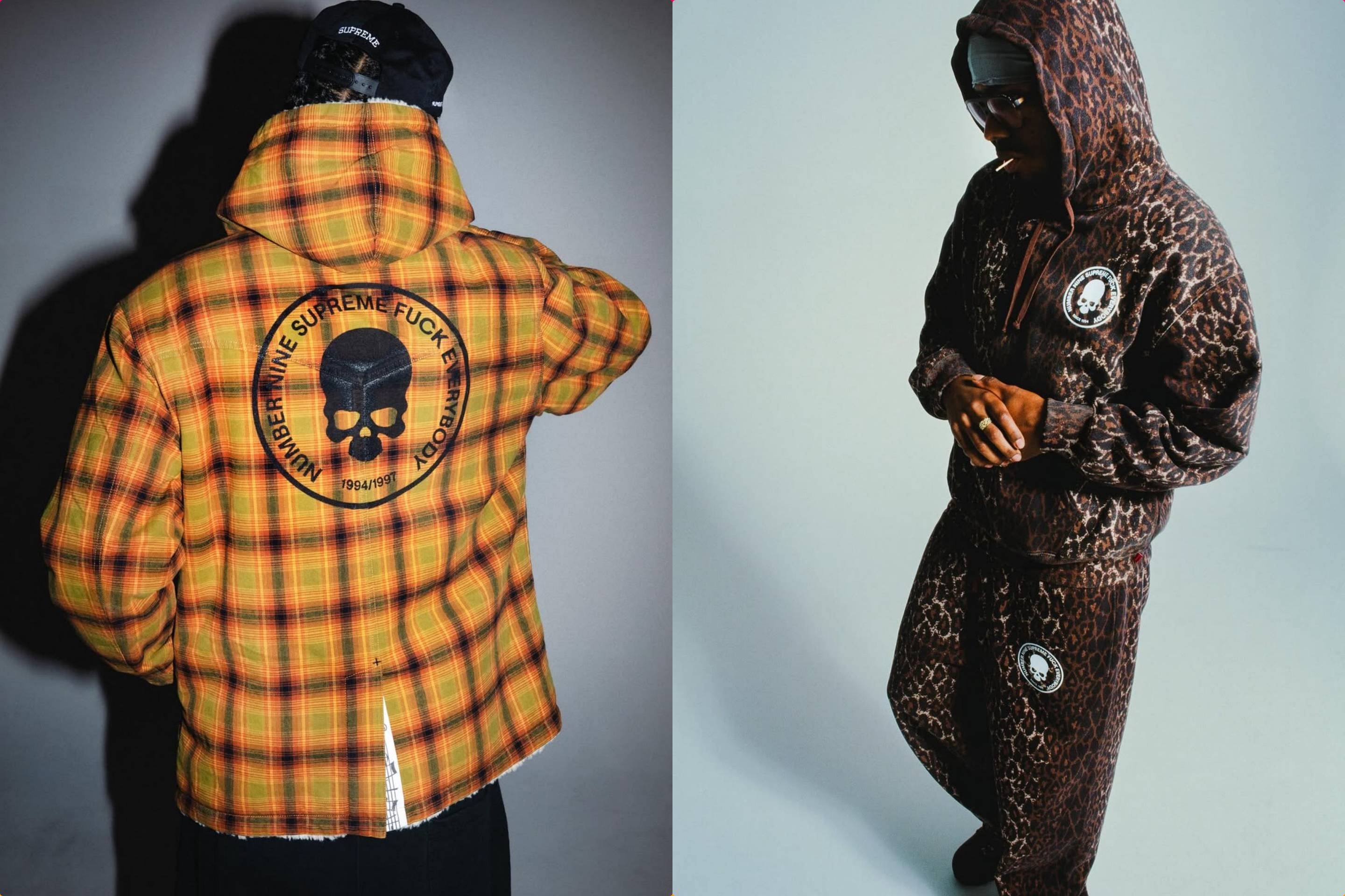 12/13発売｜Supreme × Number (N)ine 25FW Week16 アイテム一覧｜抽選