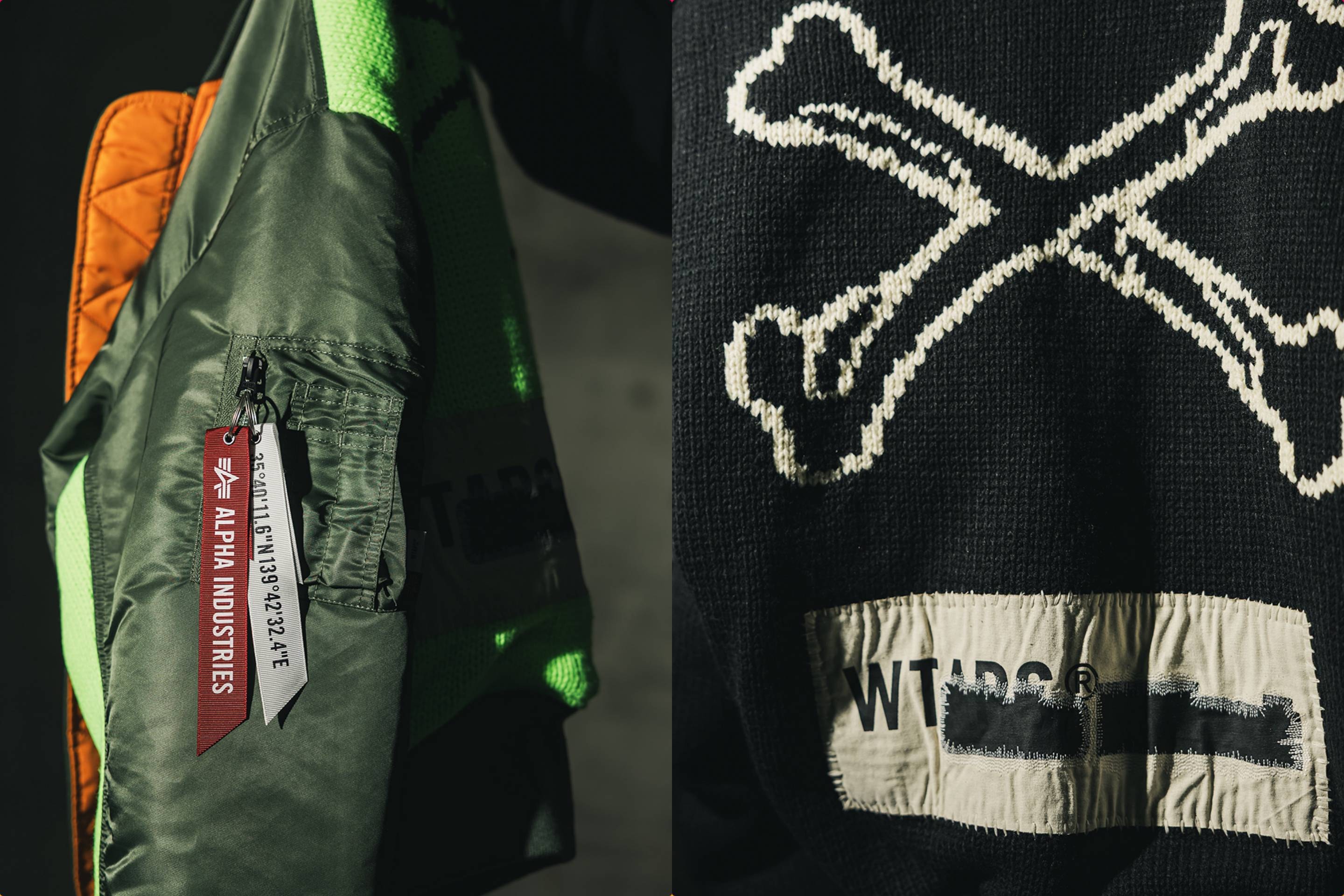 ミリタリーの最高峰が融合。WTAPS® × ALPHA INDUSTRIESのスペシャルMA