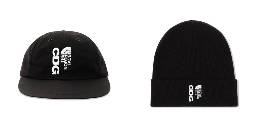 両者のロゴが際立つ、黒のカプセルコレクション！The North Face× CDG