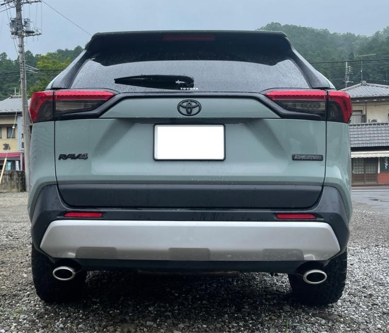 TRD ハイレスポンスマフラー Ver.S のパーツレビュー | RAV4(アツヲ
