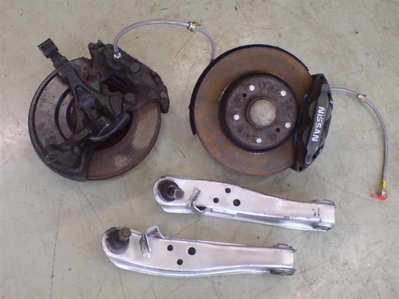 s13 180sx シルビア系、r32 フロント 足回り 5穴化に！！ お得