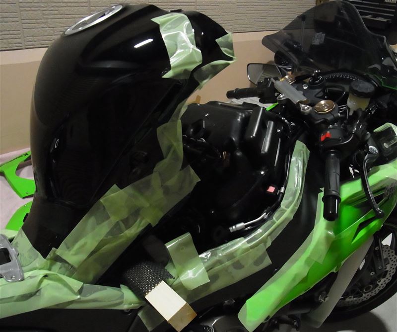 ETC(日本無線 JRM-11)装着（カワサキ ZX-10R）by White fang - みんカラ