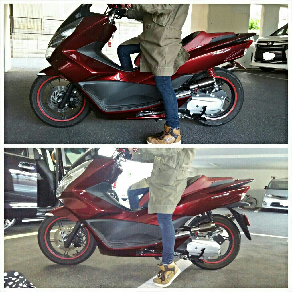 PCX ローダウン化（ホンダ PCX）by YamatoSOUL - みんカラ