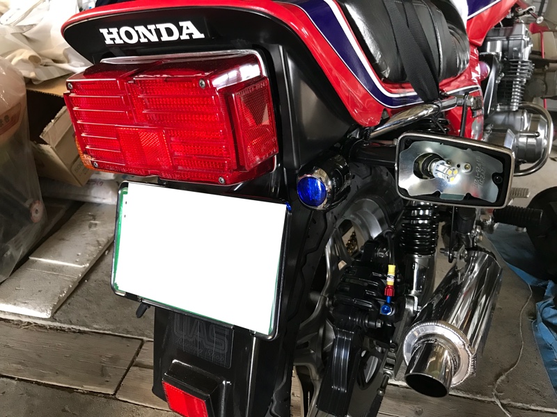 CB750F リヤウインカー LED化（ホンダ CB750F）by yo463256 - みんカラ