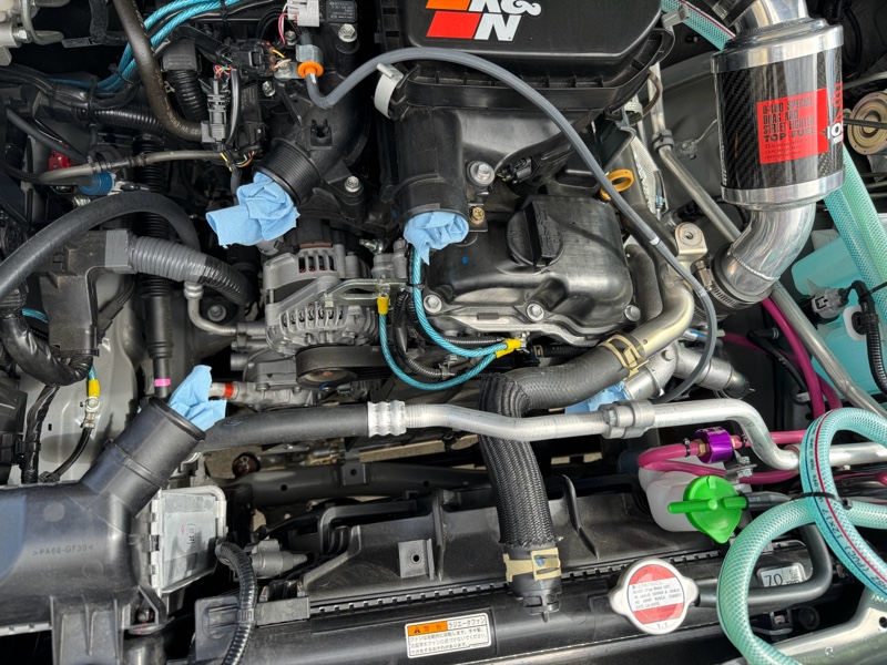 HKSスーパーSQV Ⅳ 取り付け（スズキ ジムニー・JB64W）by 2106 dxuxb