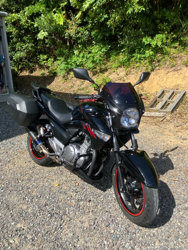 ヘッドライト丸目化、ビキニカウル取り付け（スズキ GSR250）by DAIMON