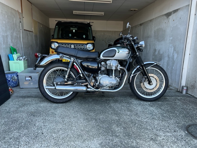 リアサス交換 ローダウン（カワサキ W650）by パルシェン - みんカラ