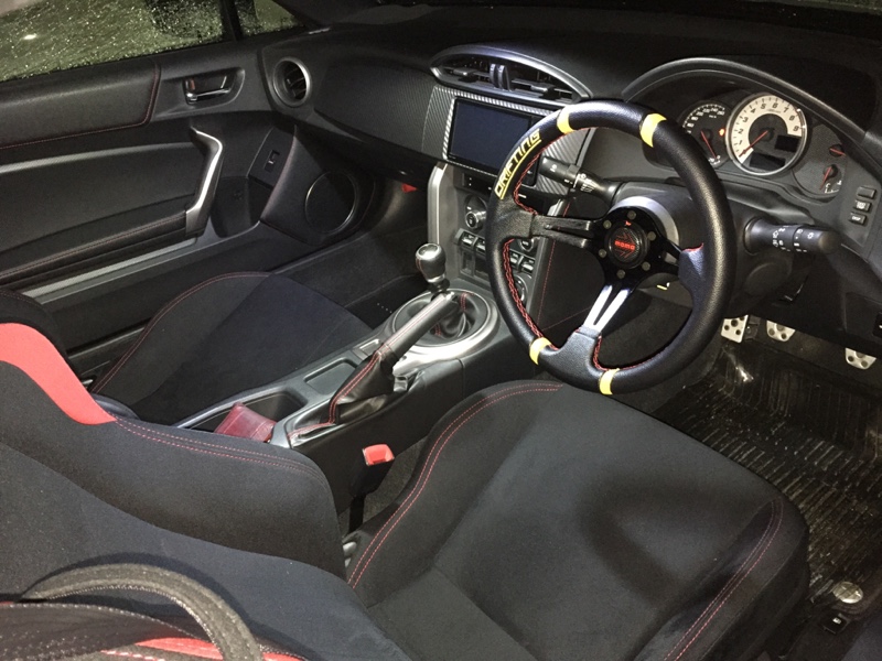 DEPO RACING ディープコーンステアリング 32Φ のパーツレビュー | 86
