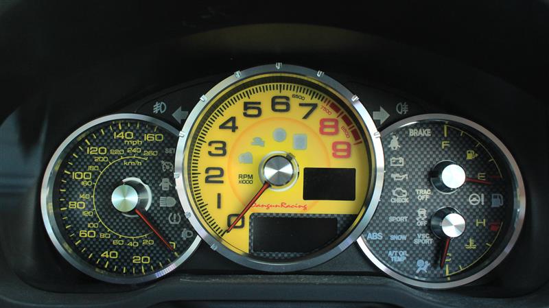 DANGAN RACING ELDASH メーターパネル Version-F 86/BRZ シフト