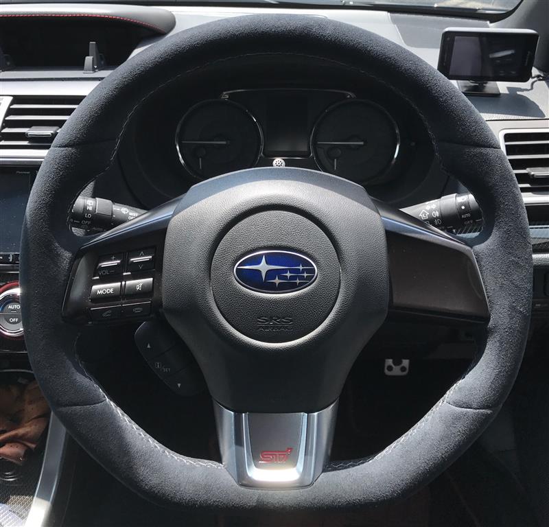 STI ステアリングホイール(ウルトラスエード) のパーツレビュー | WRX