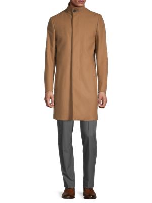 Theory Belvin Wool-Blend Coat on SALE | Saks OFF 5TH