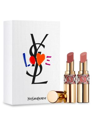 Beaute Rouge Volupte Shine Lipstick Duo Set