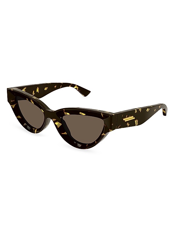 Bottega Veneta Edgy 22MM Cat-Eye Sunglasses | Saks Fifth Avenue