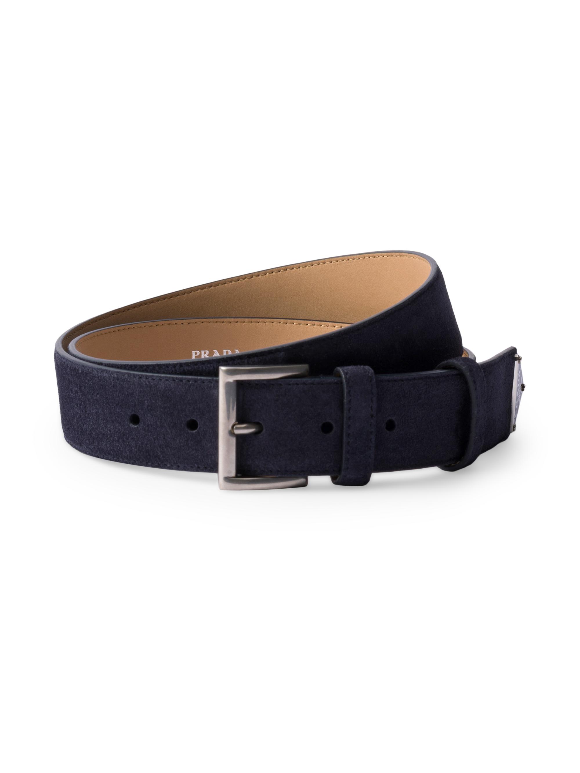 Prada Antiqued Leather Belt | Saks Fifth Avenue