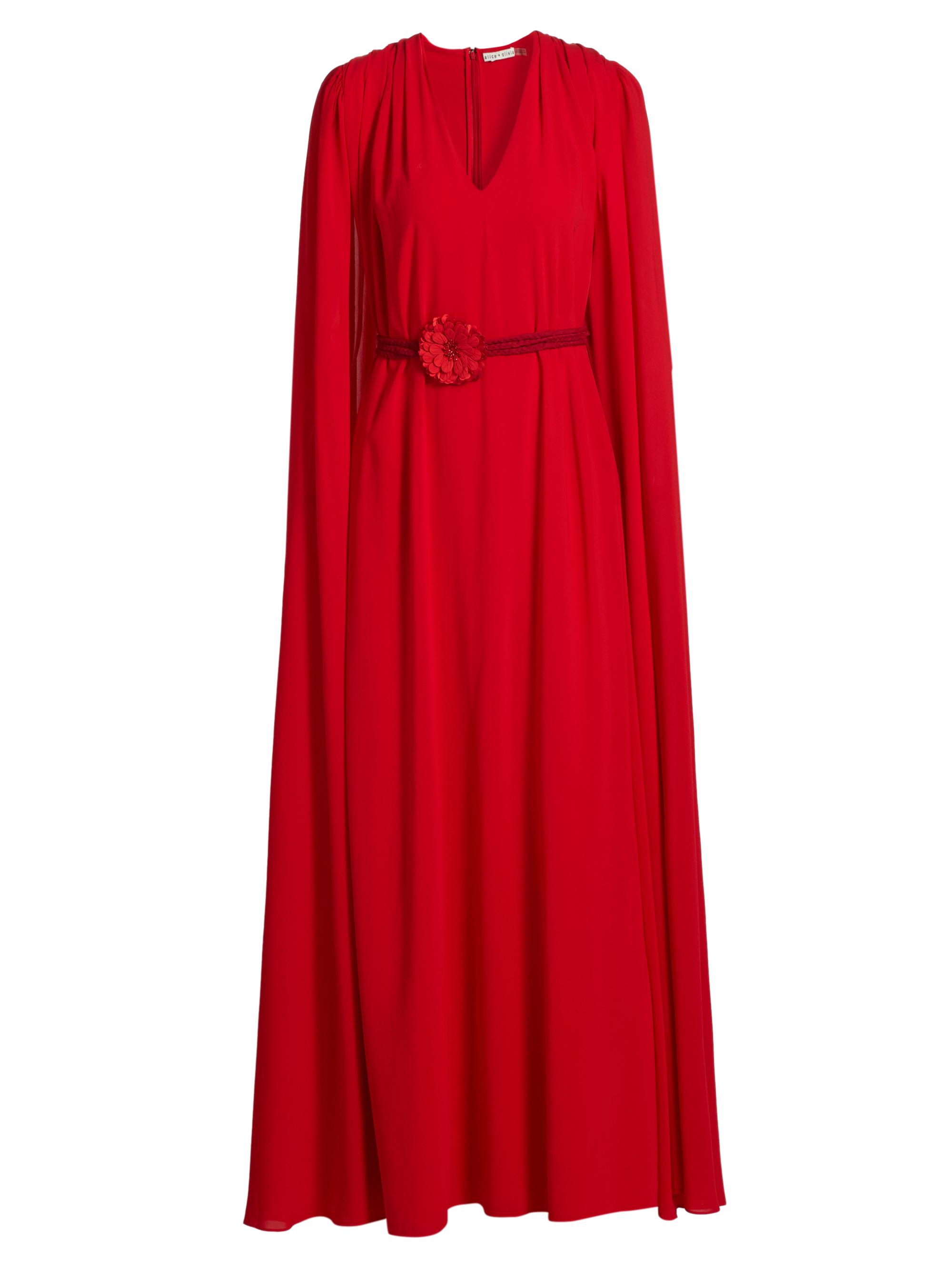 ALICE + OLIVIA Oriana Strapless Drop-Waist Midi-Dress | Saks Fifth