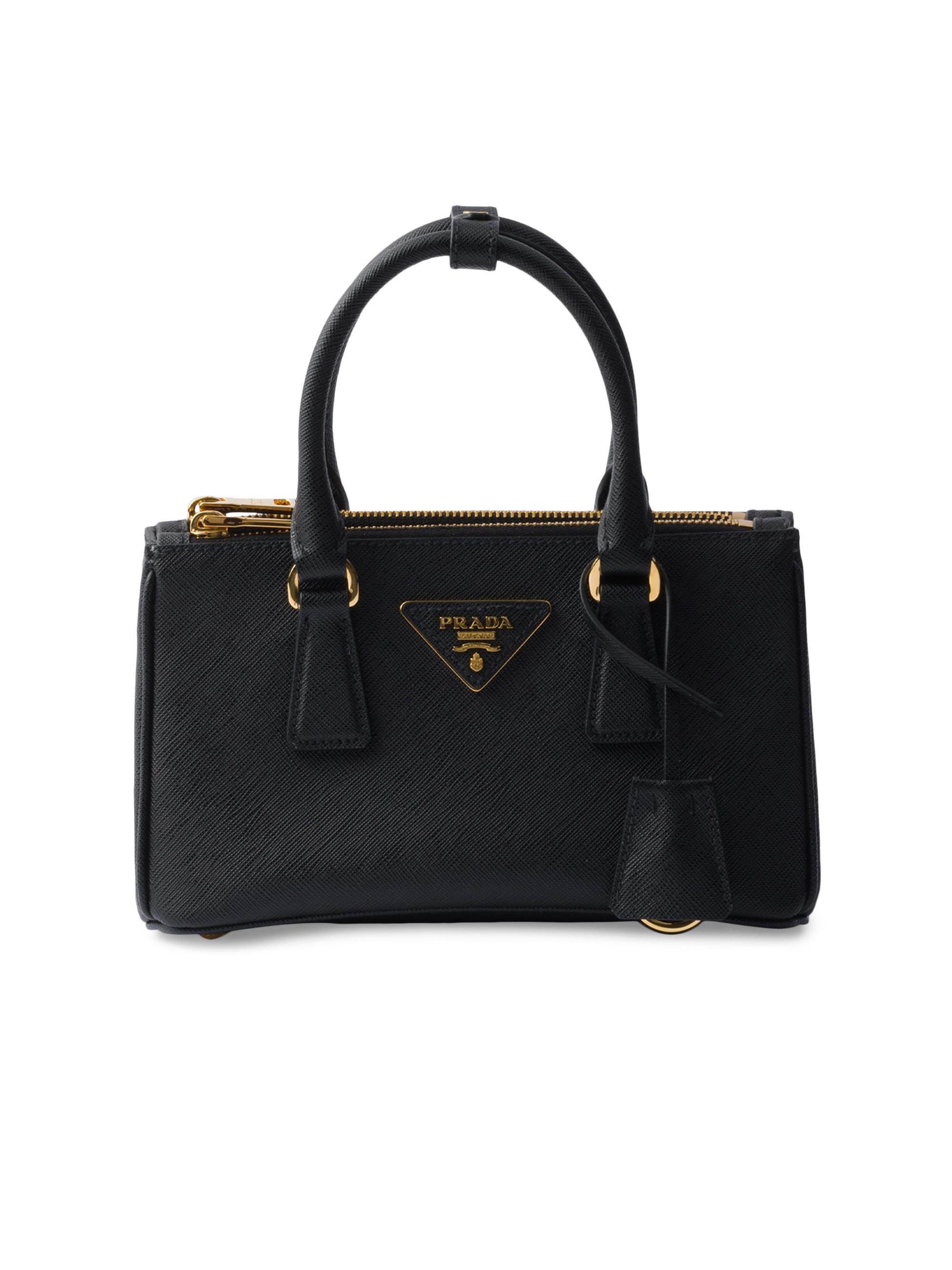 Prada Jardiniere Mini Cotton Canvas Top Handle Bag | Saks Fifth Avenue