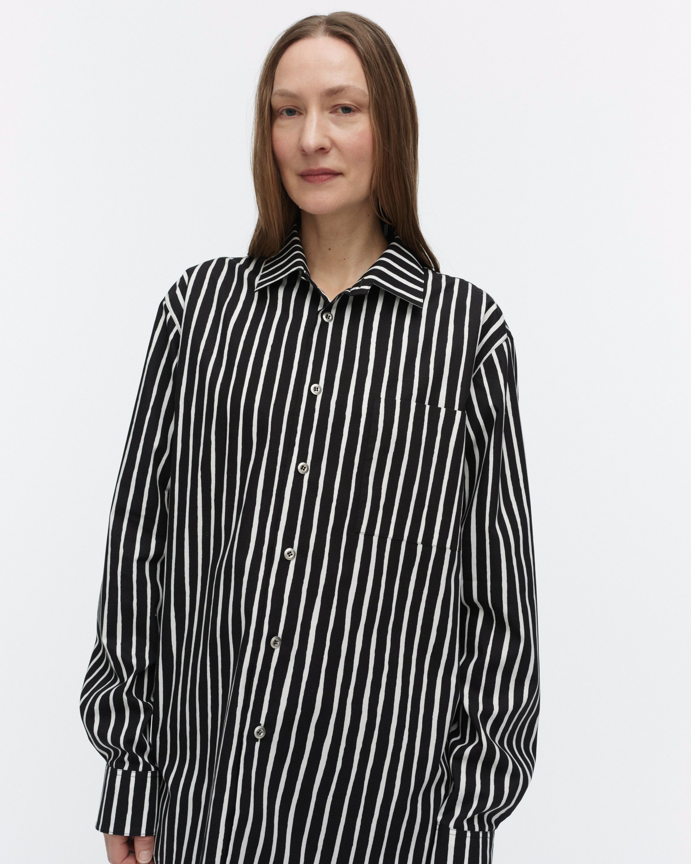 Jokapoika Kioski cotton shirt | Marimekko