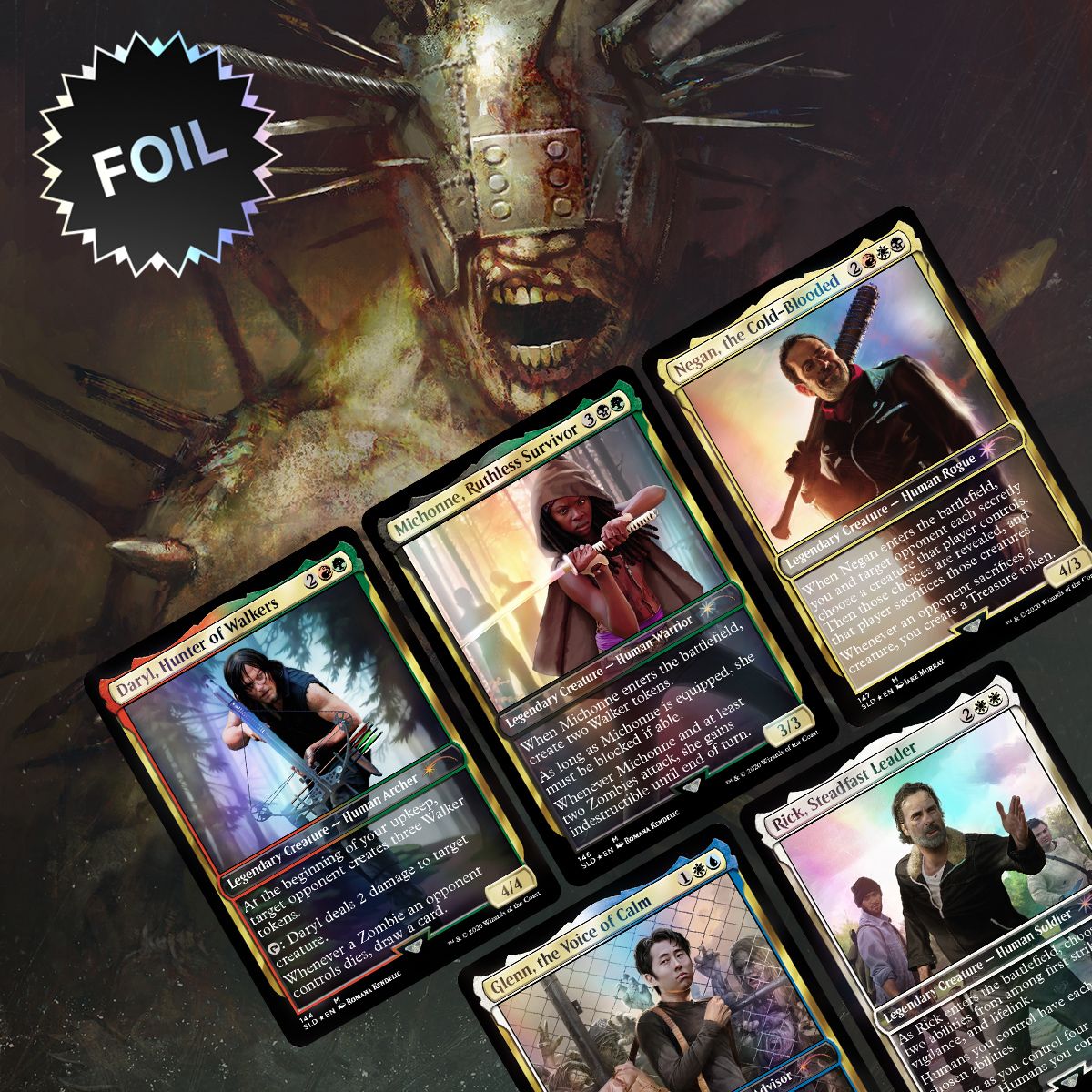 Secret Lair The Walking Dead 4つセット Secret Lair The Walking