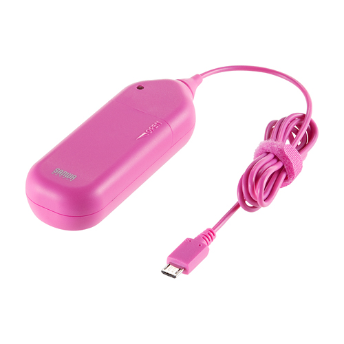 BTN-DC3MCP【スマートフォン用電池式充電器（ピンク）】買ってすぐ