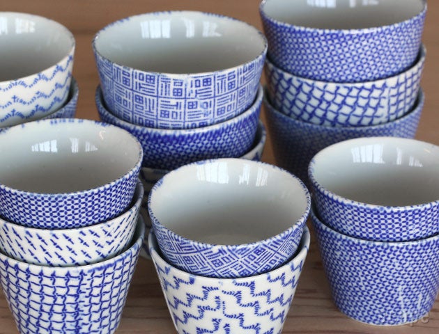 印判そば猪口 蛇の目高台・上ゲ高台 | 東屋