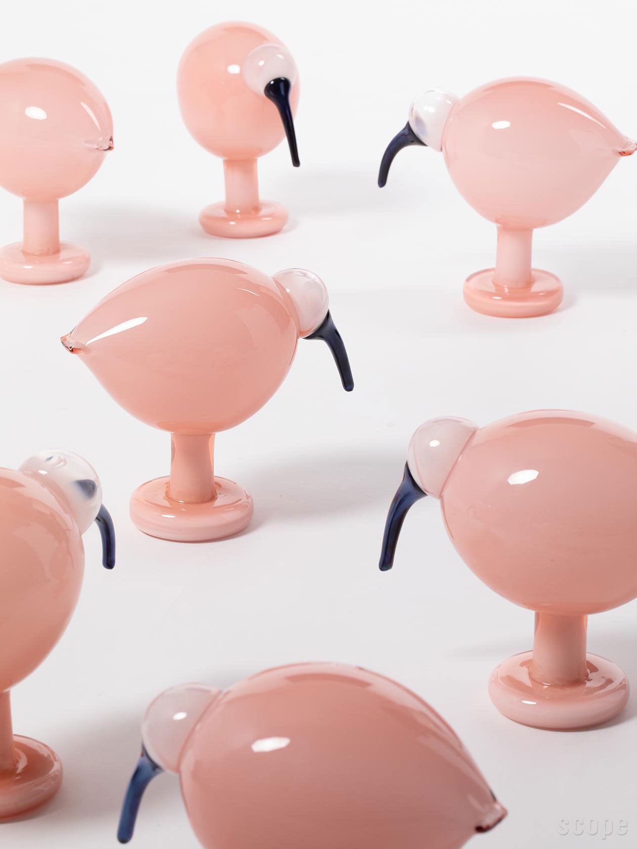 販売終了】Birds by Toikka | Ibis サーモンピンク | iittala