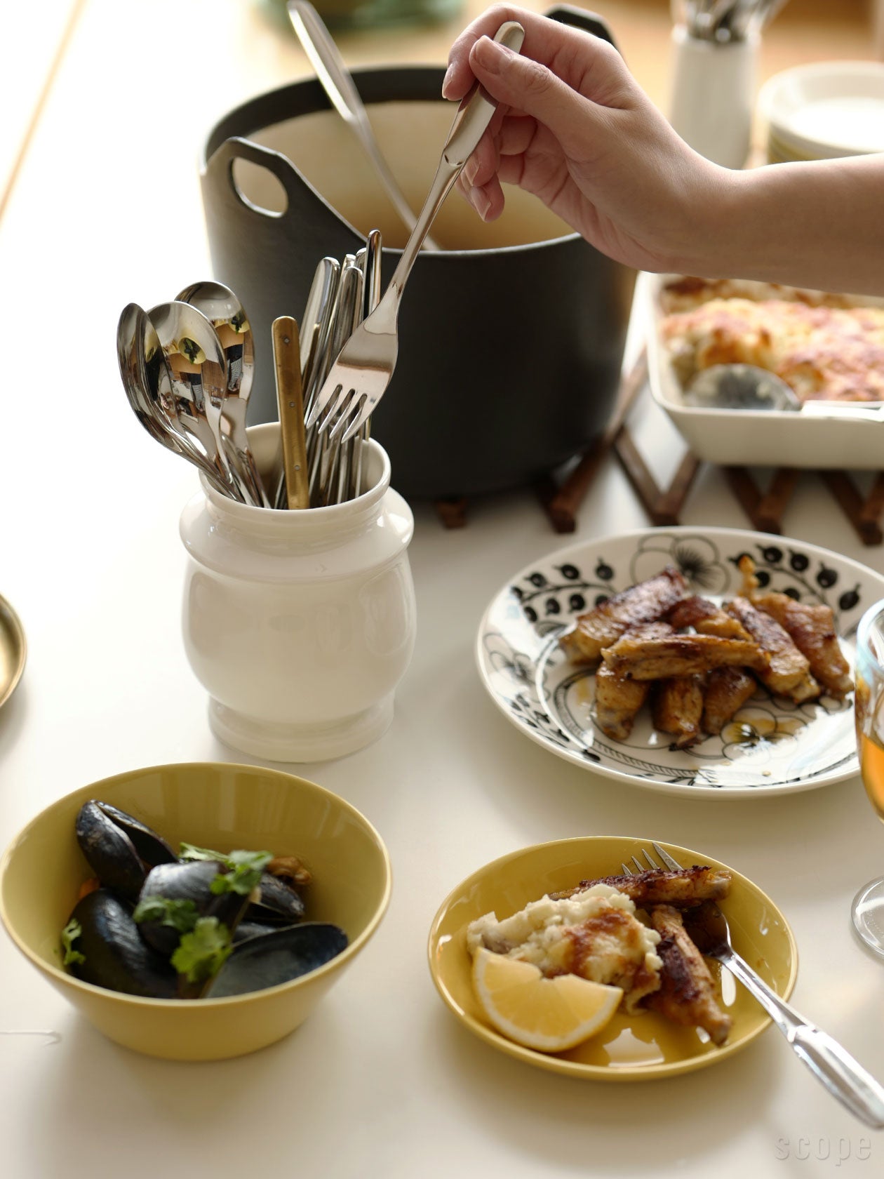 キッチンツールキャニスター | 125mm | SCOPE (スコープ)