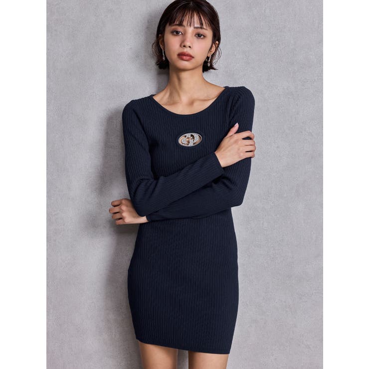 GD bijou MOLDニットワンピース[品番：MKSW0067795]｜GYDA（ジェイダ