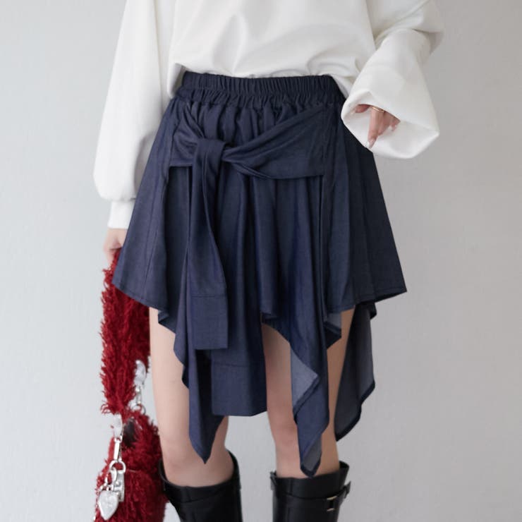 腰巻きミニスカート[品番：OLOW0015052]｜RMAF NICE CLAUP / OLIVE des
