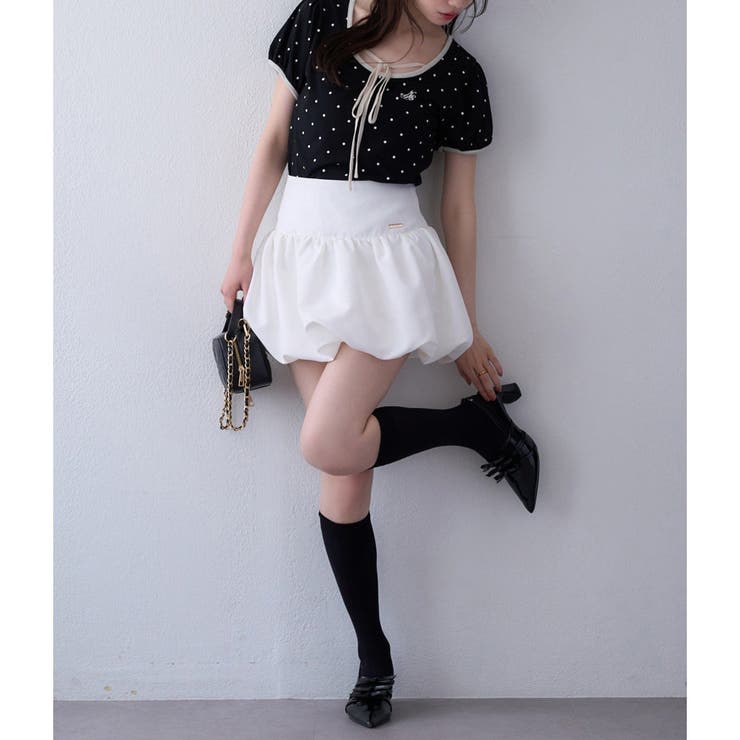one after another】バルーンミニスカート[品番：NCLW0016836]｜NICE