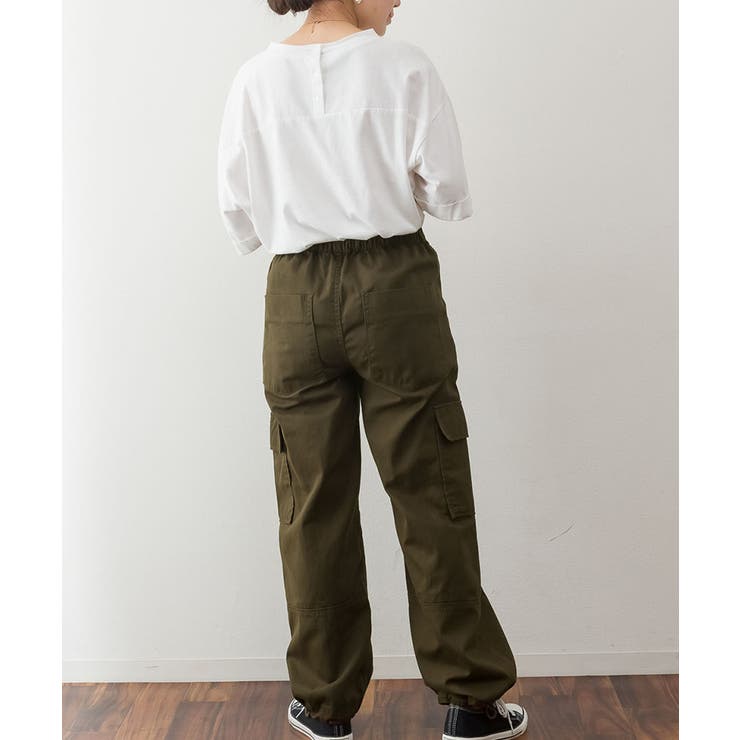 裾絞りカーゴパンツ[品番：ATOW0001036]｜atONE（アットワン）の