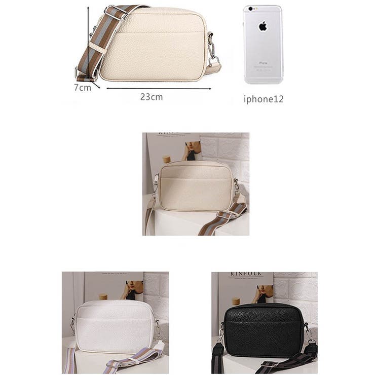 ショルダーバッグ キルティングレザー ミニクロスボディバッグ[品番