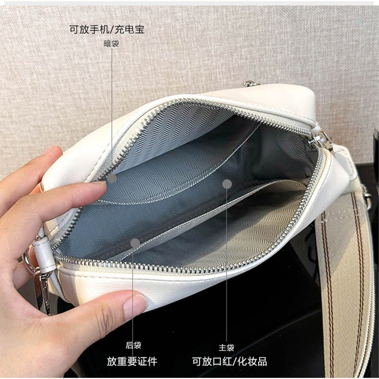 ショルダーバッグ キルティングレザー ミニクロスボディバッグ[品番