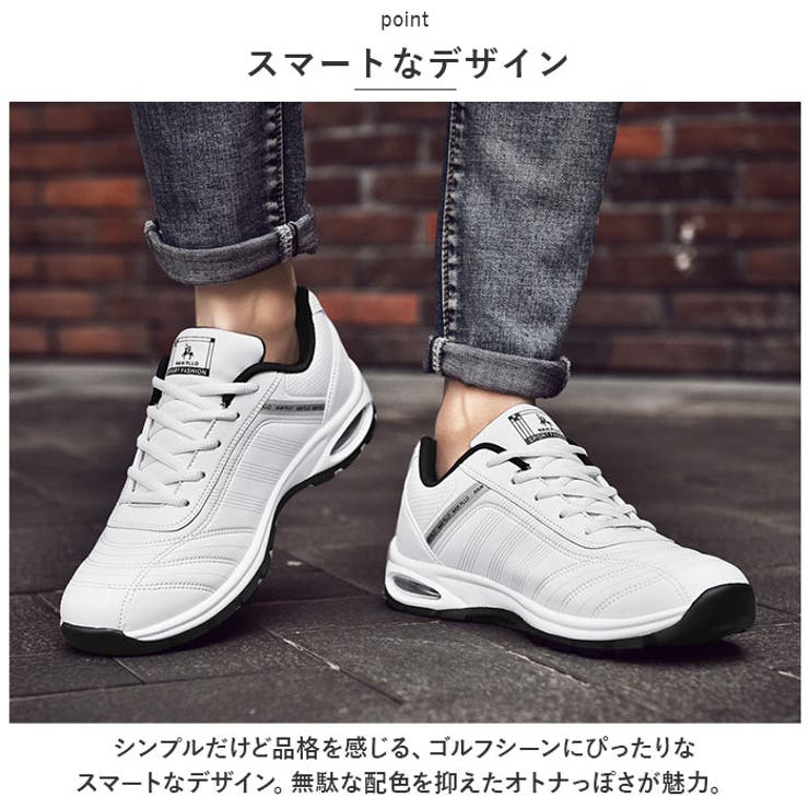 ゴルフシューズ メンズ ブローグスタイル ゴルフシューズ メンズ