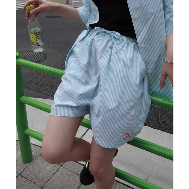 ストライプショートパンツ[品番：TRIW0003742]｜CORNERS （コーナーズ
