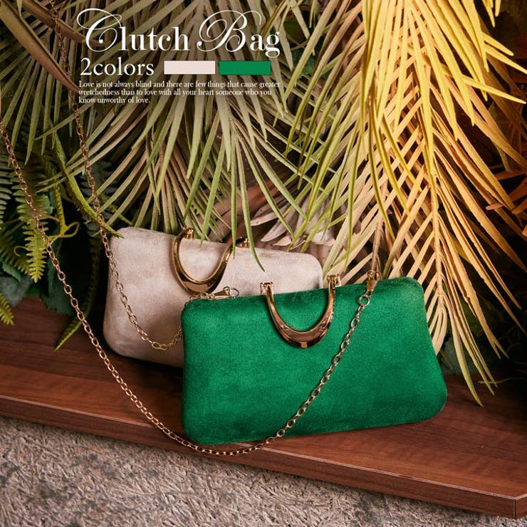 クラッチバッグ 結婚式 ワンカラー[品番：DY000029135]｜Dazzy