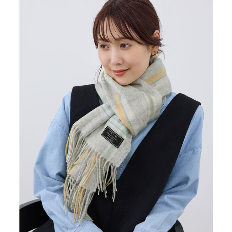 ウールチェックストール[品番：RPCW0046486]｜ROPE' PICNIC（ロペ