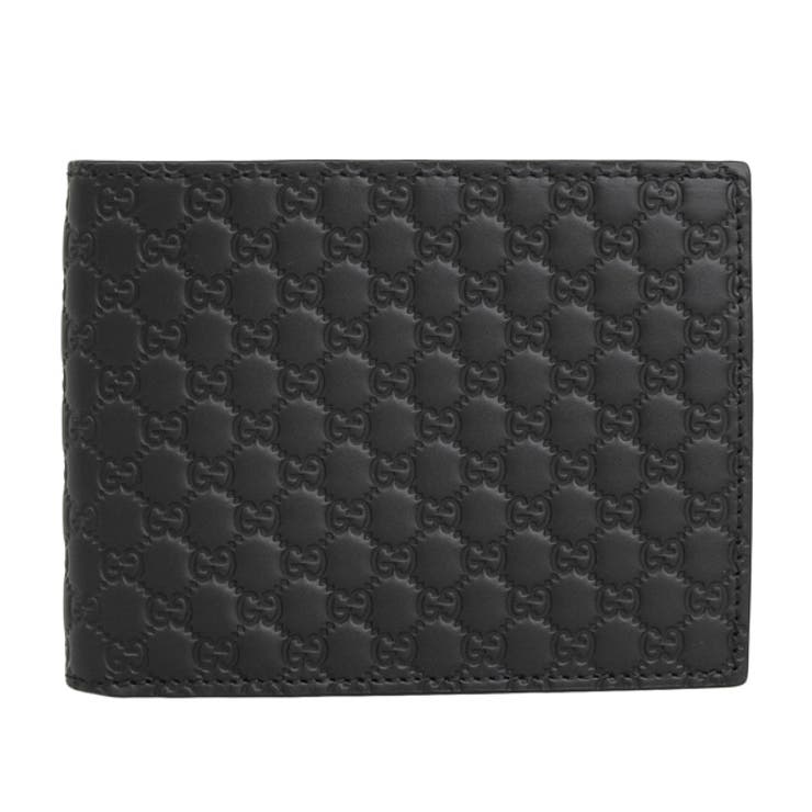 GUCCI グッチ 二つ折 グッチシマレザー
