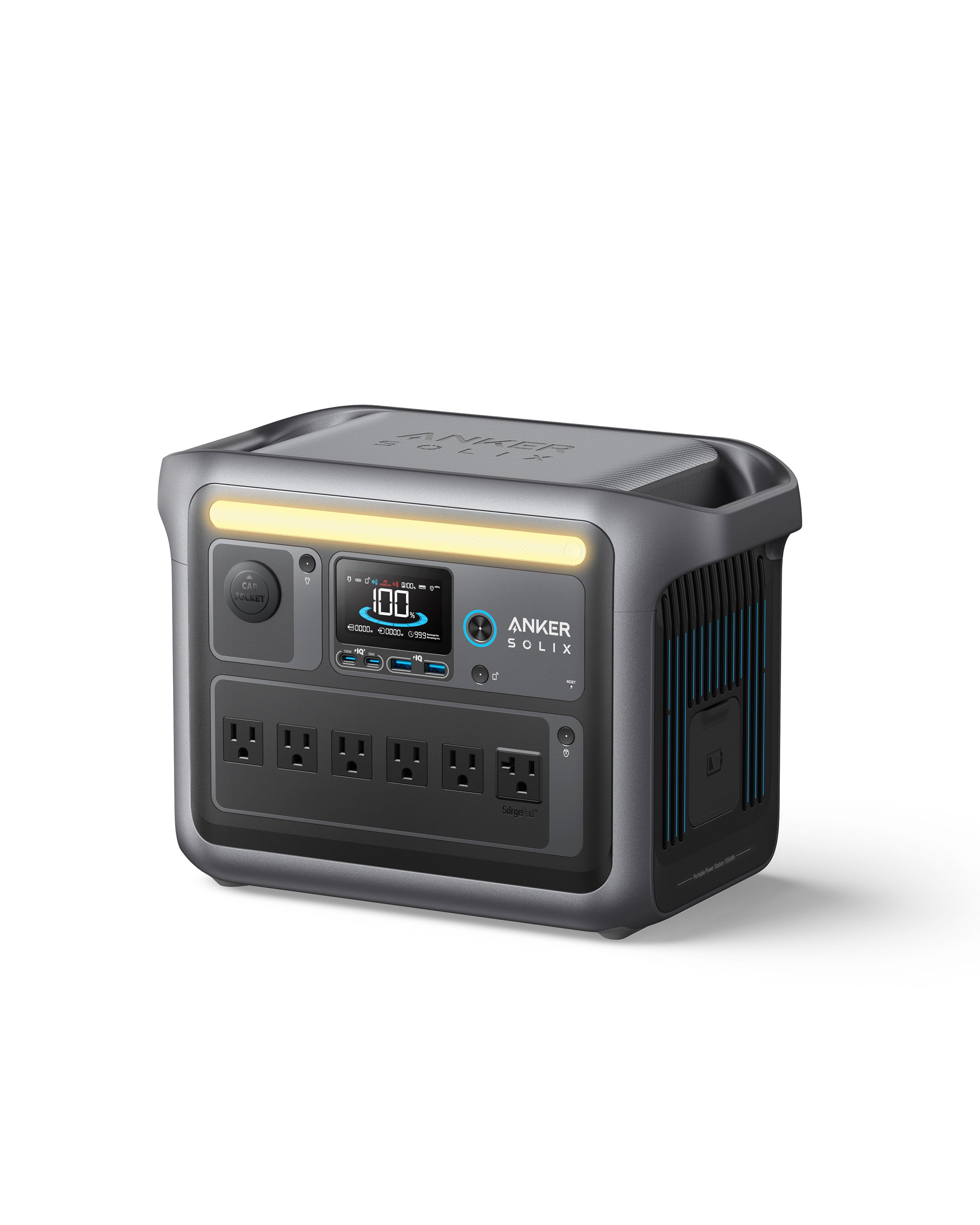 Anker SOLIX C1000 Portable Power Station 1800W - Anker SOLIX US