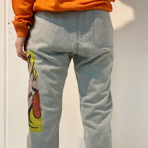 JUNYA WATANABE MAN】 多素材MIX天竺インターシャニットプルオーバー