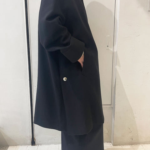 THE RERACS】 THE MIDDLE BAL COLLAR COAT – ONENESS ONLINE STORE
