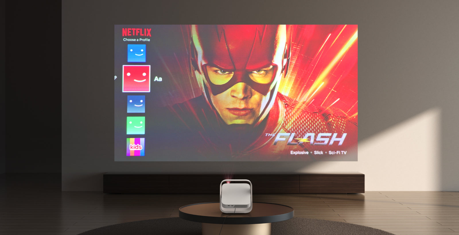 XGIMIでのNetflixを搭載したプロジェクター：2024年の新製品