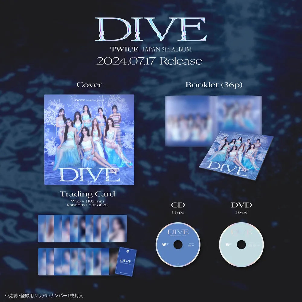 TWICE - [DIVE] JAPAN 5TH ALBUM – KPOP Bestie