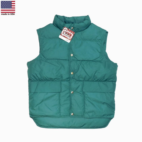 1970's-1980's Deadstock Woolrich Nylon Down Vest made in USA