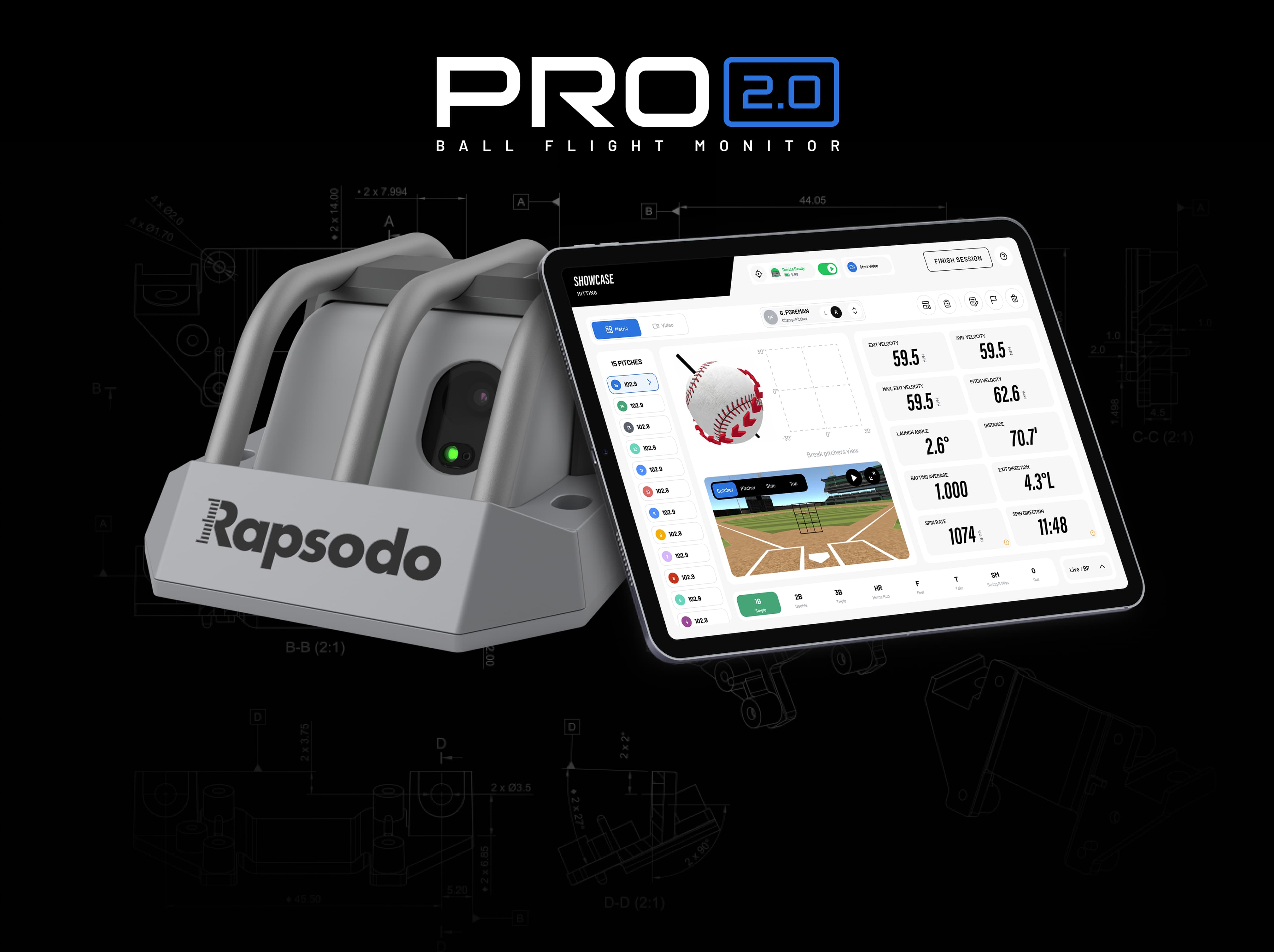 PRO 2.0 - Rapsodo Japan (ラプソード)