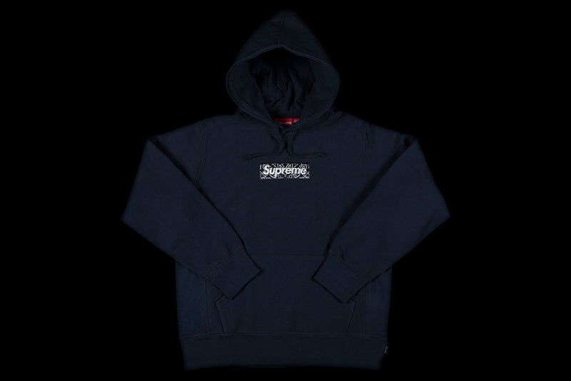 SUPREME BANDANA BOX LOGO HOODED SWEATSHIRT - PROJECT BLITZ