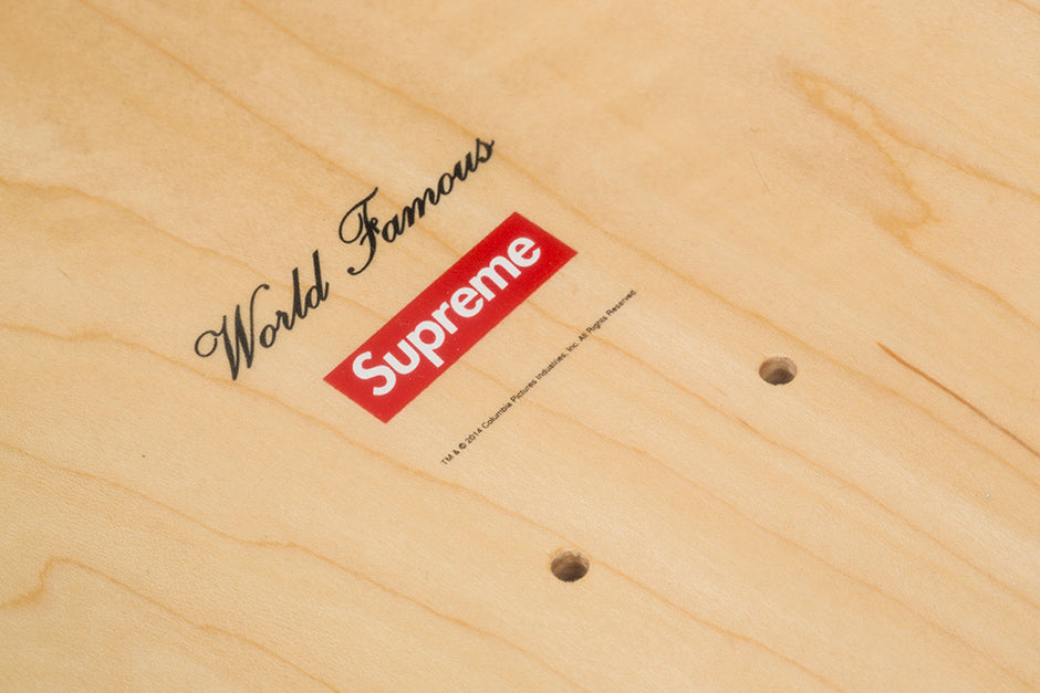 SUPREME 20TH ANNIVERSARY TAXI DRIVER SKATEBOARD DECK - PROJECT BLITZ